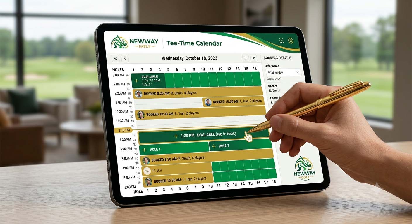 Hệ thống quản lý đặt lịch tee-time thông minh